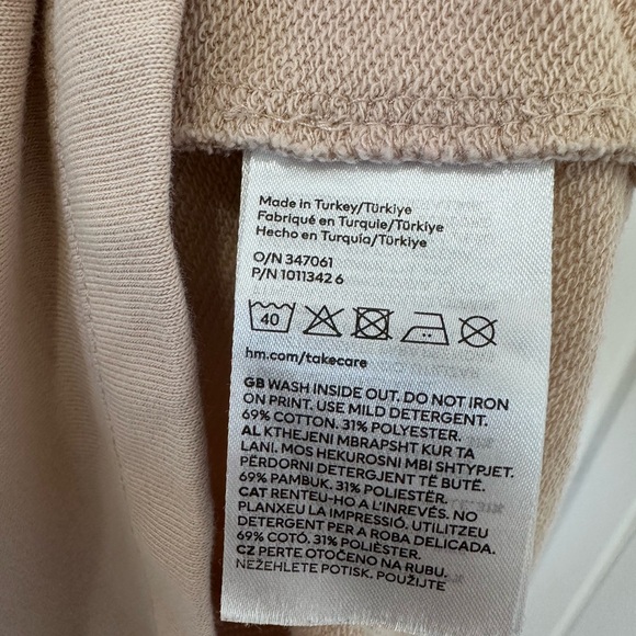 H&M Disney Minnie Mouse and Mickey Mouse Girls Sweatshirt Dress - 5t - Picture 4 of 6